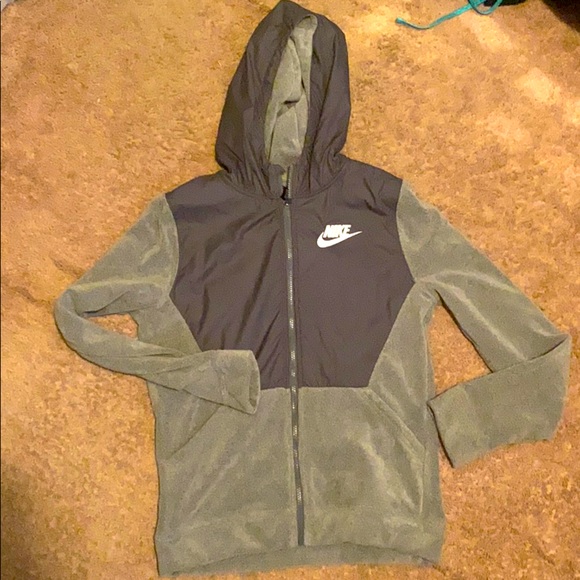 nike fleece jacket youth